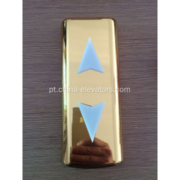 FAA23550V1 Placa face dourada para indicador de direção de aterrissagem OTIS